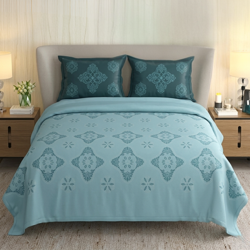 Ornate Medallion Printed Bedsheet Set