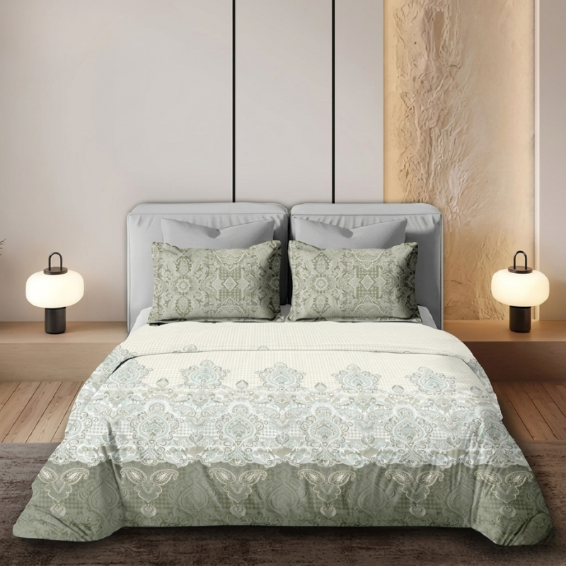 Royal Heritage Printed Bedsheet Set - Image 3