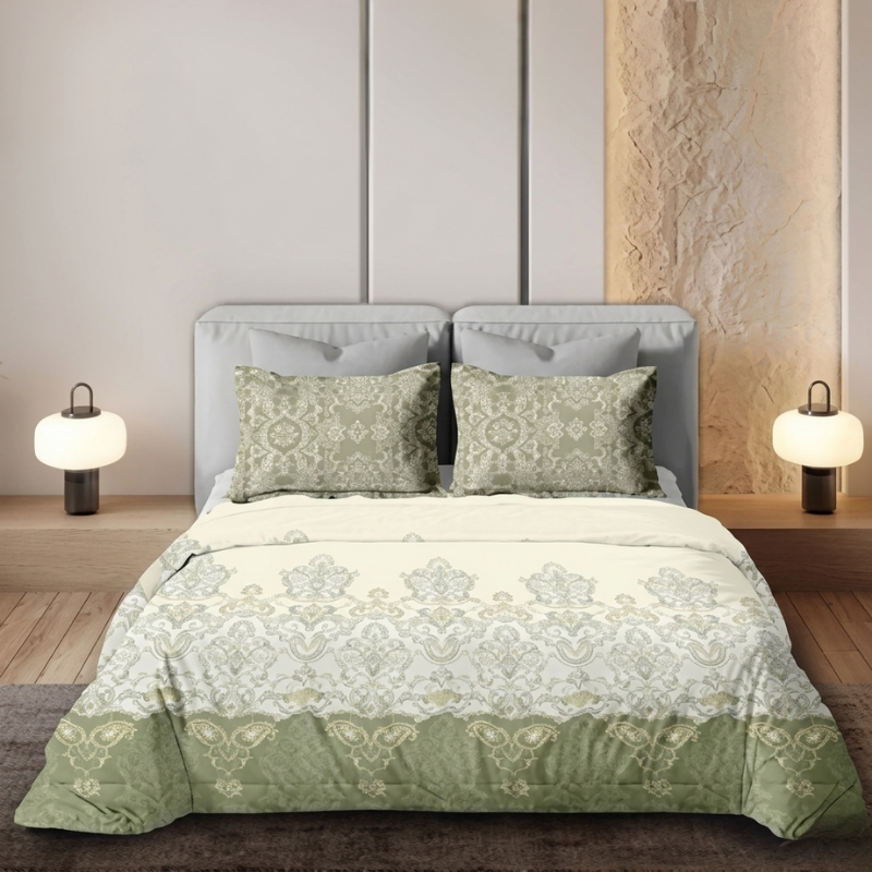 Royal Heritage Printed Bedsheet Set - Image 2
