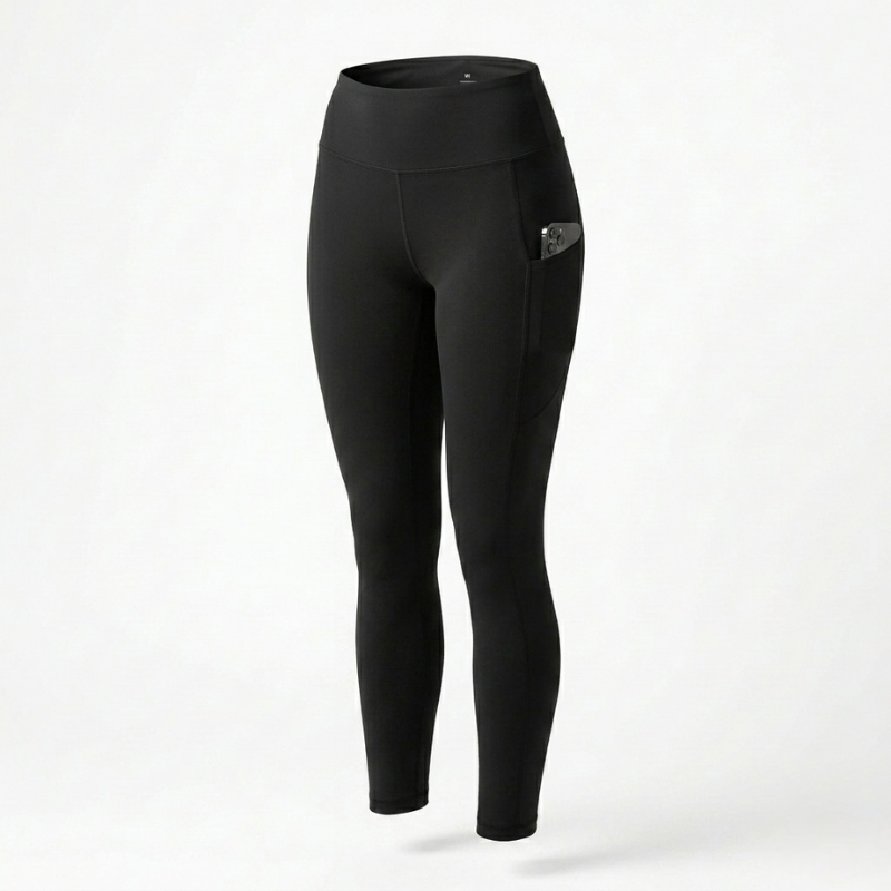 Ankle Length Stretch Leggings - Image 2